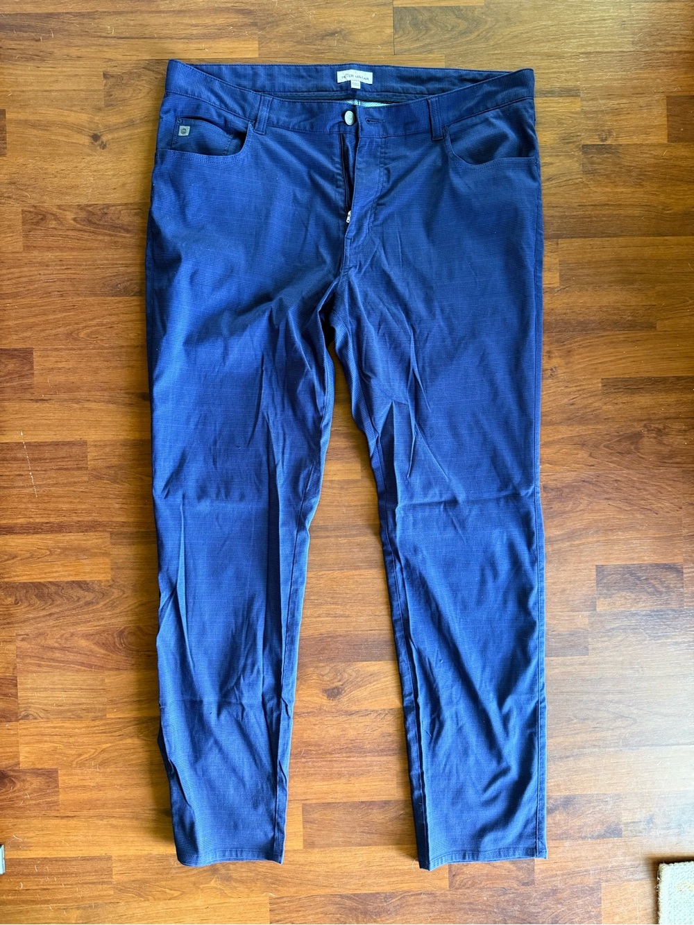 Peter Millar‎ Navy Blue Stretch Chinos